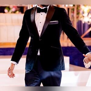 Elegant Velvet Indochino Men’s Tuxedo